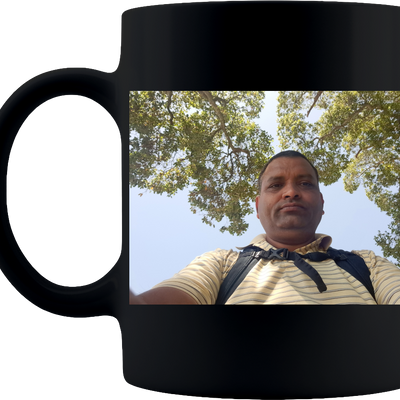 Mug - Coffee Mug 11oz - Black( jasvir)