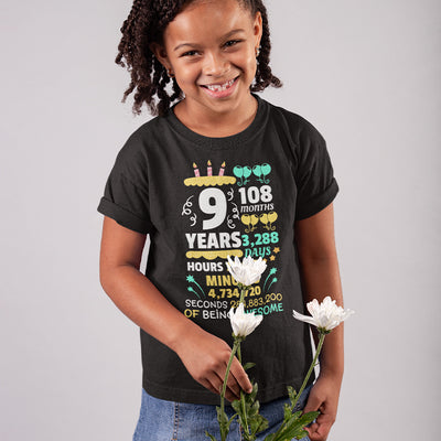 9 Years Of Being Awesome Youth Tee