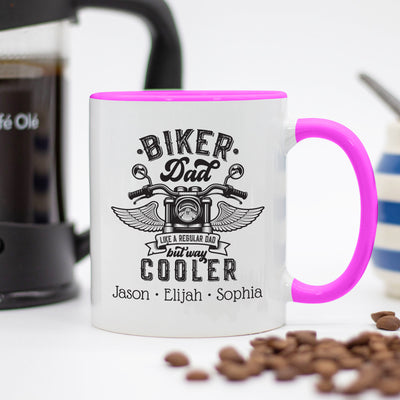 Biker Dad - Colored Mug