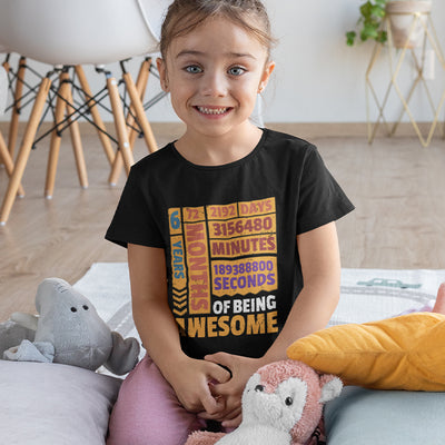 6 Years Of Being Awesome 2 Youth Tee
