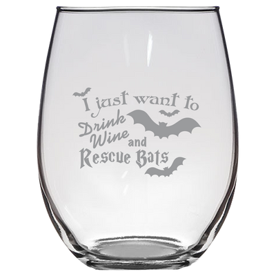 Glassware - Stemless Wine Glass