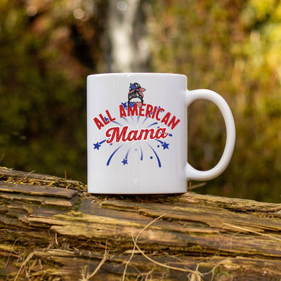 All American - White Coffee Mug
