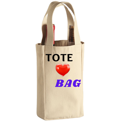 Tote Bag - 2 Wine Bottle