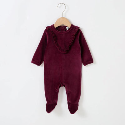Baby rompers long sleeves children clothing baby overalls kids boys clothes girls clothes baby jumpsuit frill footies rompers