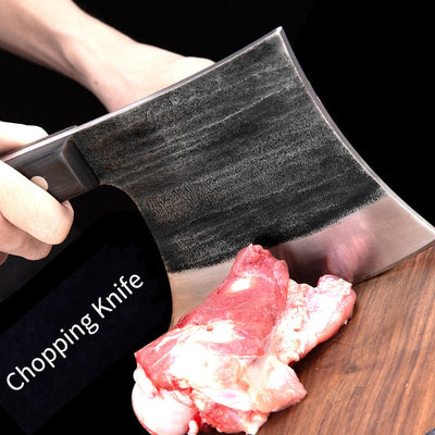 Handmade Forged Stainless Steel Kitchen Knives Cleaver Bone Knife Meat Kitchen Chopper Knife Butcher Knife