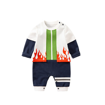 New Style Anime Cosplay Clothing Newborn Baby Boy Clothes Children Overalls Romper Onesie Jumpsuit Outfit Kids Halloween Costume