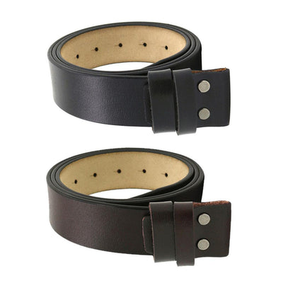 Quality Leather Casual Belt for Men Mens Business Jeans Pants Accessories Adjustable Waist Belt without Buckle