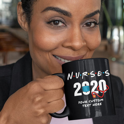 Nurses 2020 Coffee Mug 11oz - Black