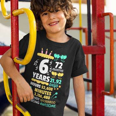 6 Years Of Being Awesome Youth Tee