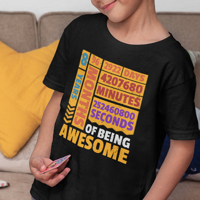 8 Years Of Being Awesome 2 Youth Tee