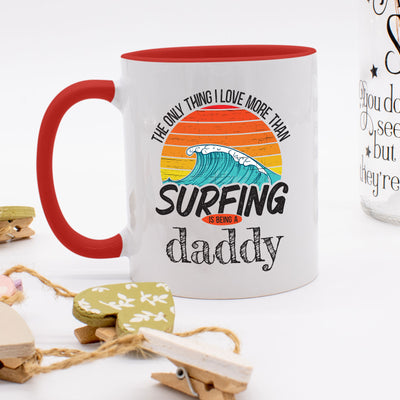 More Than Surfing - Colored Mug